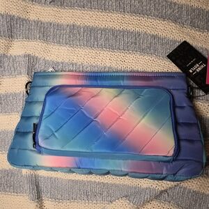 THINK ROYLN Multicolor Quilted Pouch